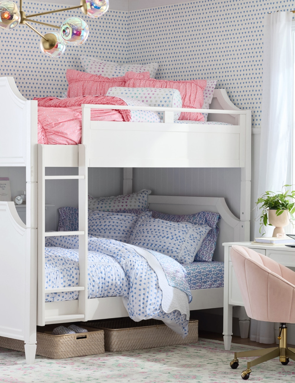 LoveShackFancy Cabbafe Rose Quilt Sham