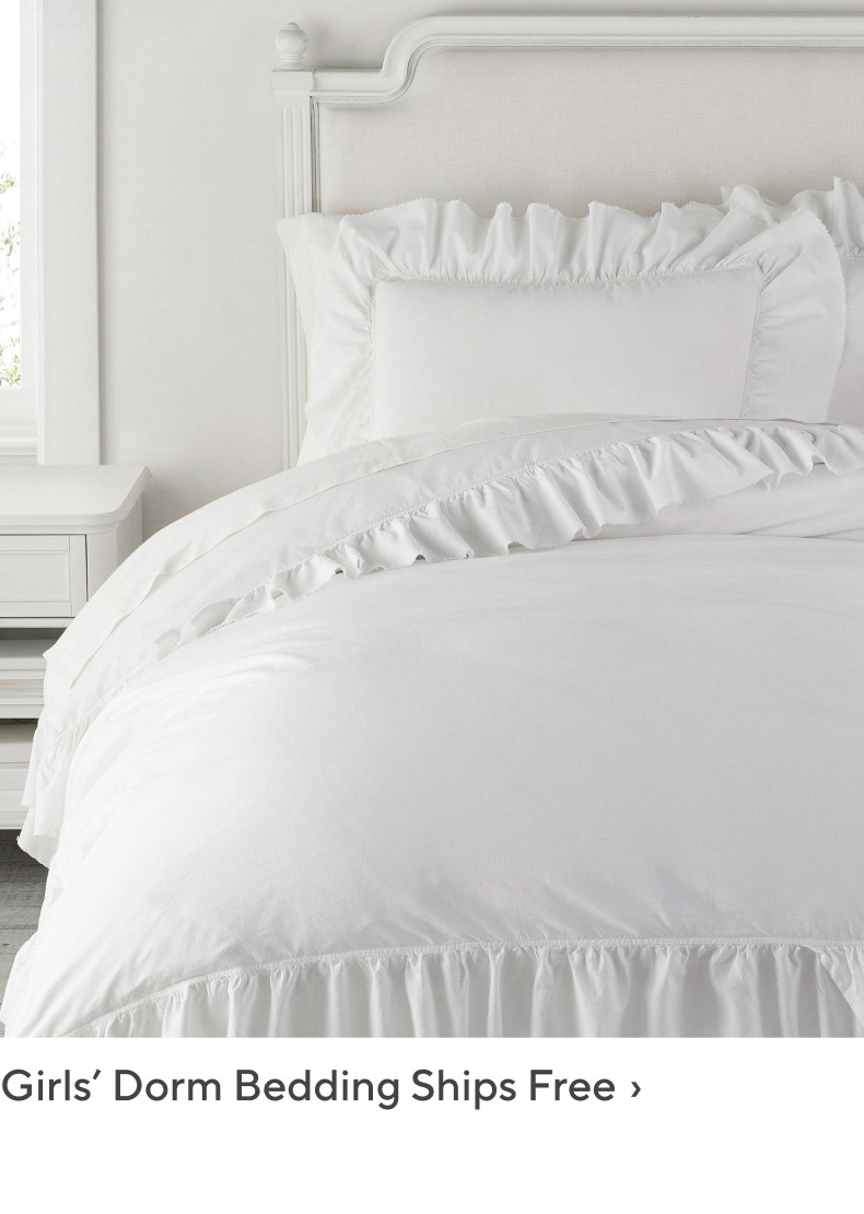 Girl Dorm Bedding