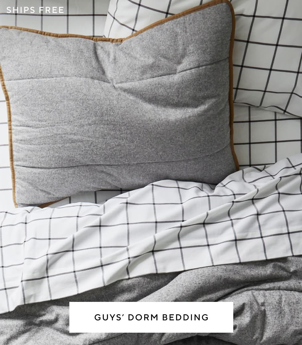 Guys' Dorm Bedding