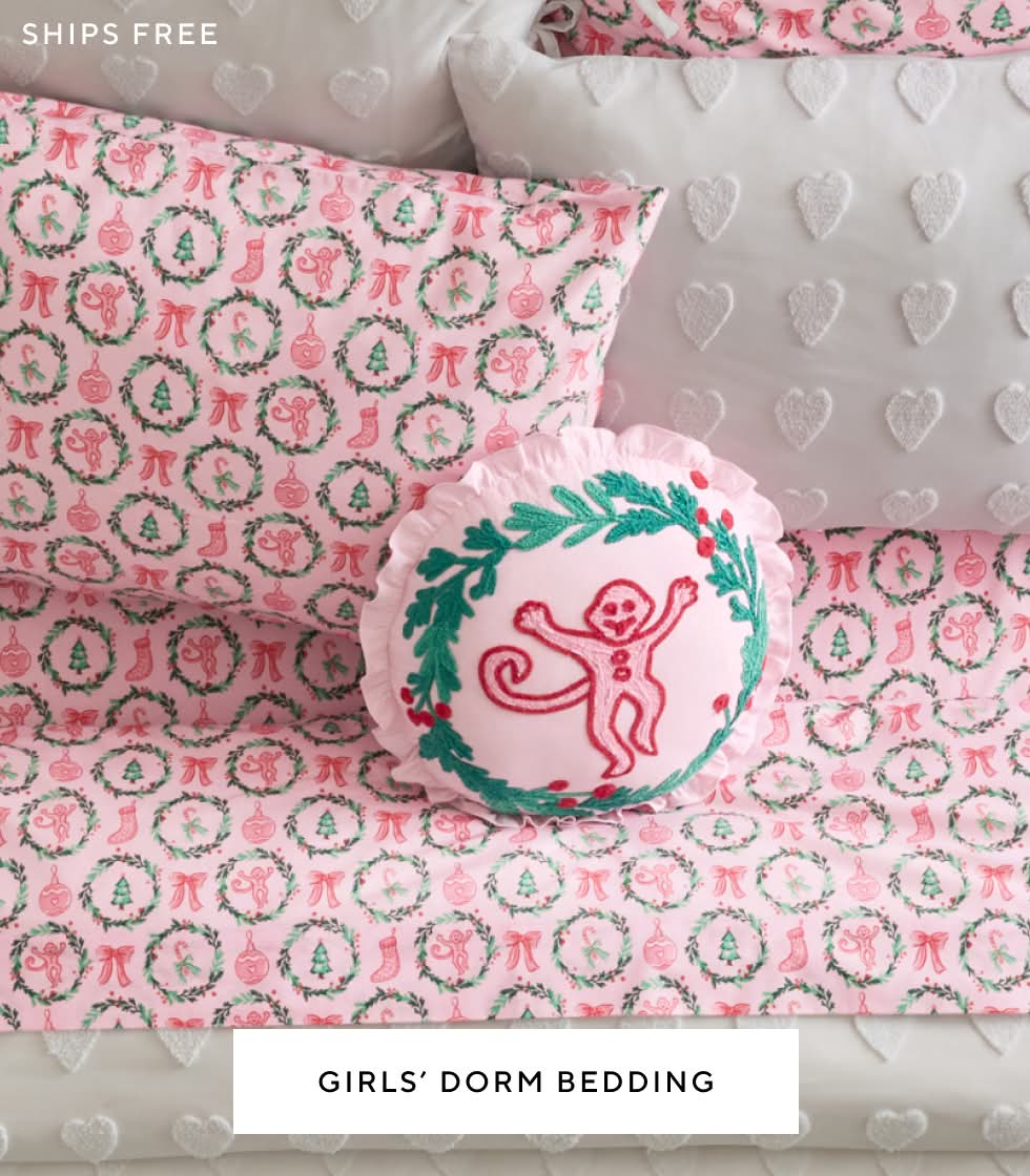 Girls' Dorm Bedding