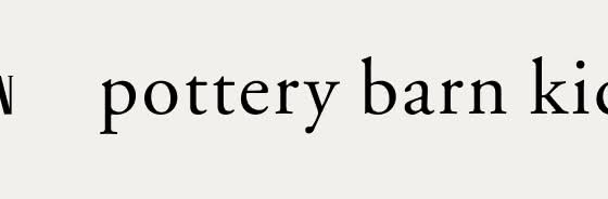 Pottery Barn Kids