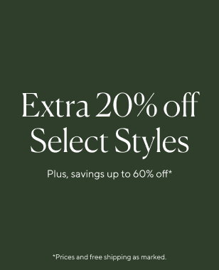 Extra 20% off Select Styles
