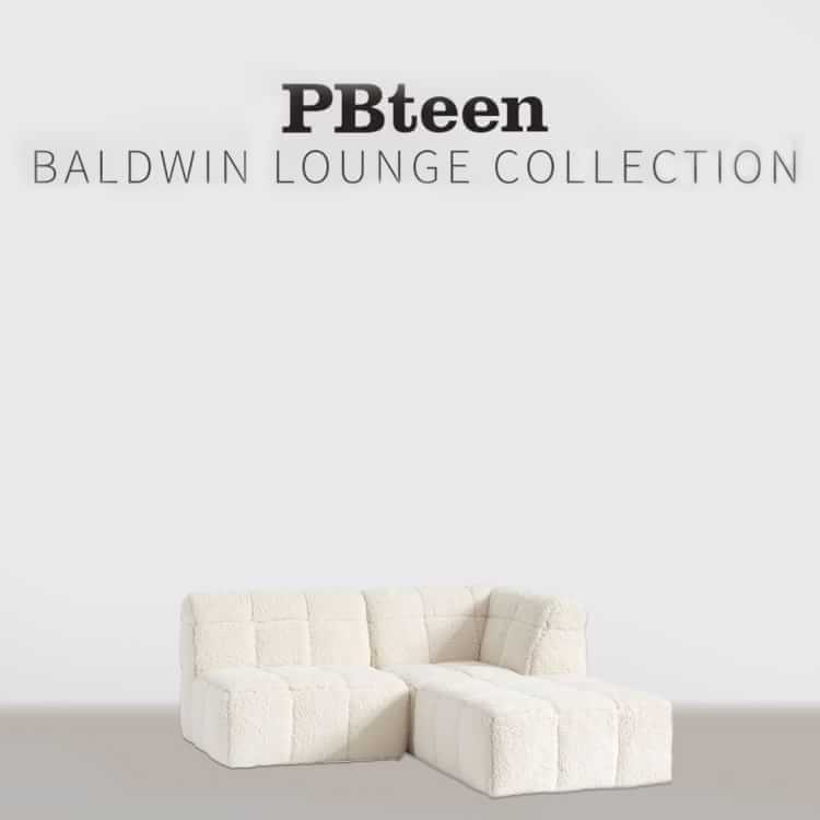 Build Your Own Baldwin Sectional Sofa Teen Sofa Pottery Barn Teen