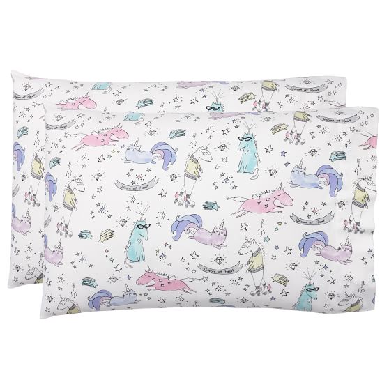 unicorn flannel sheets