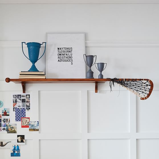 Sport Floating Shelving Pottery Barn Teen