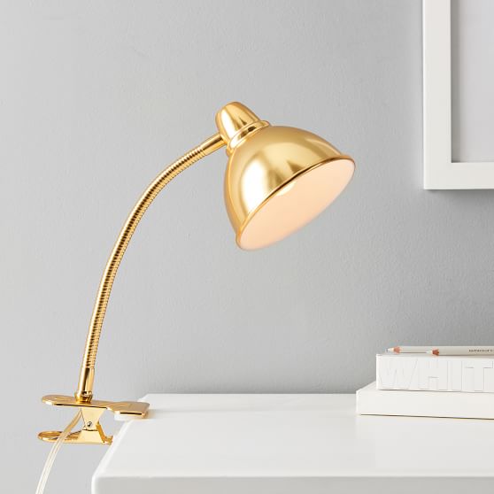 Shine On Clip Task Light Lamp Pottery Barn Shine On Clip Task Light Lamp