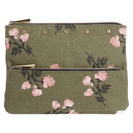 floral pencil case