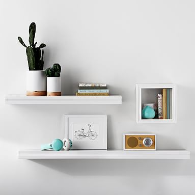 Wall-To-Wall Shelving | Pottery Barn Teen