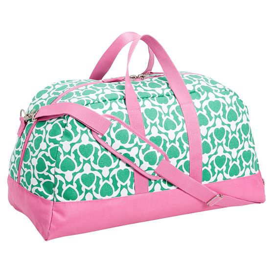 Sleepover Duffle Bag - Green Turtle | Teen Luggage | Pottery Barn Teen