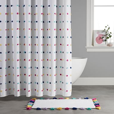 polka dot shower curtain uk