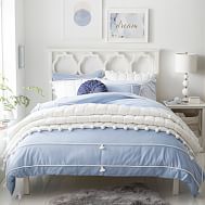 pottery barn girls bed