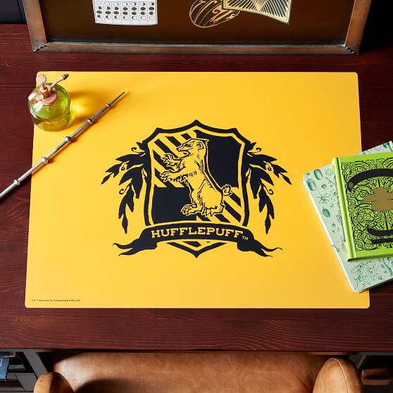 Harry Potter Hufflepuff Desk Mat Pottery Barn Teen