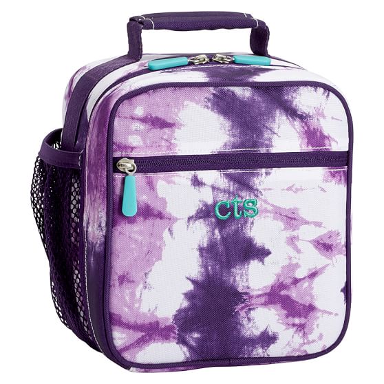 tie dye lunch bag