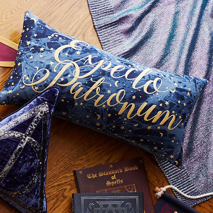 harry potter book pillow