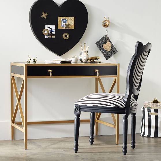 The Emily Meritt X Frame Metal Teen Desk Pottery Barn Teen