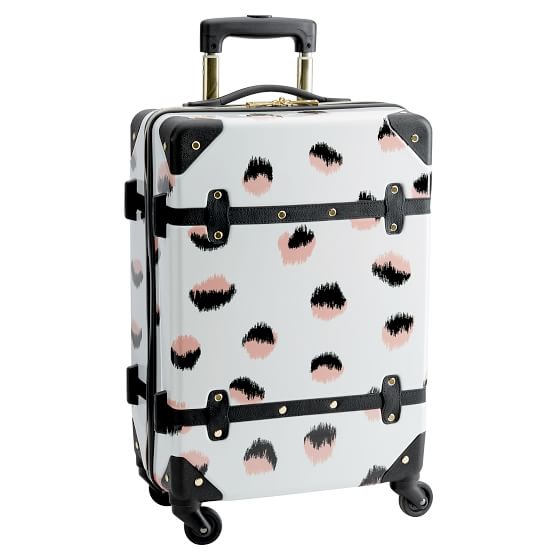 leopard carry on luggage