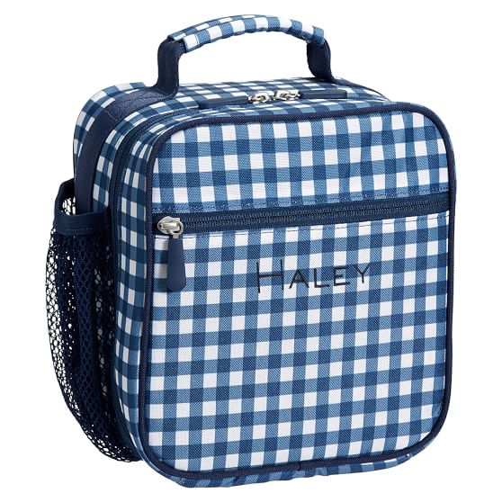 navy blue lunch box