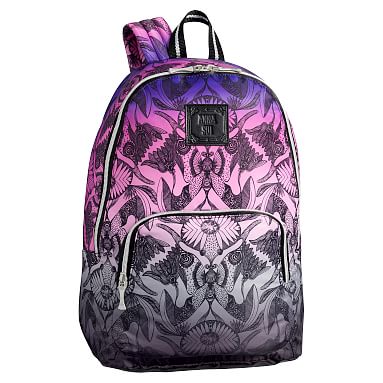 purple butterfly backpack