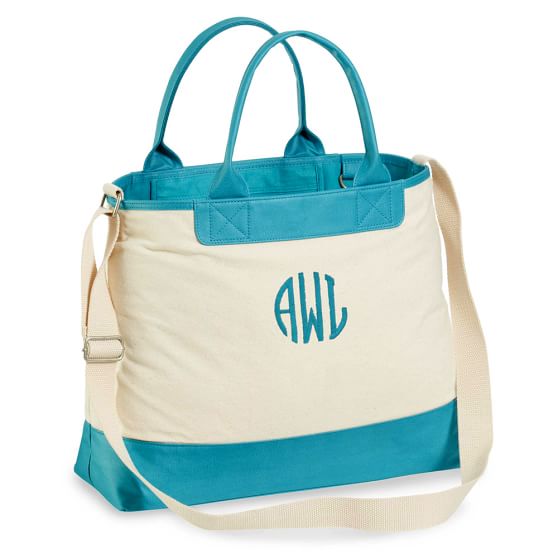 pottery barn beach tote
