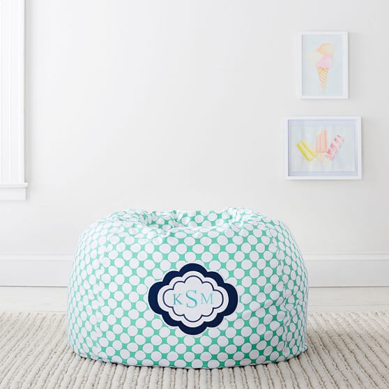 monogram bean bag chair