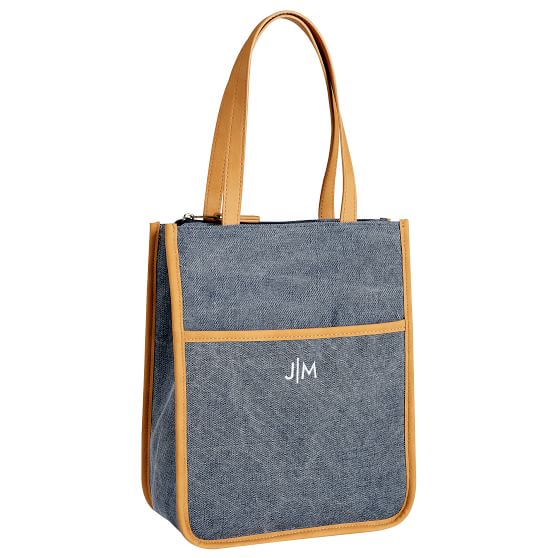 lunch bag leather