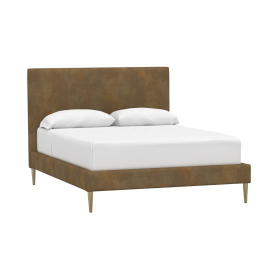 Ellery Essential Upholstered Bed Teen Bed Pottery Barn Teen
