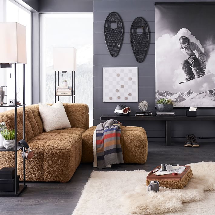 Build Your Own Baldwin Sectional Sofa Teen Sofa Pottery Barn Teen