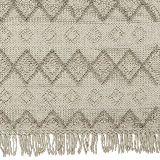 Dara Gemoetric Wool Rug | Pottery Barn Teen