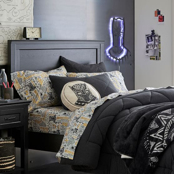 Black Panther Sheet Set Pottery Barn Teen