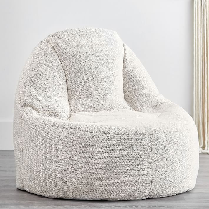 Tweed Ivory Leanback Lounger 