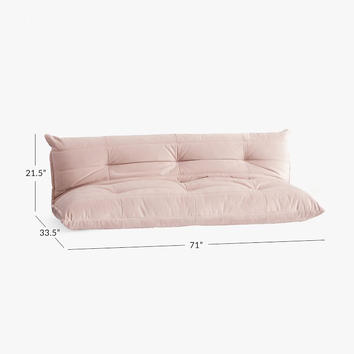 Flip Floor Sleeper Sofa (71.75") Teen Sofa Pottery Barn Teen