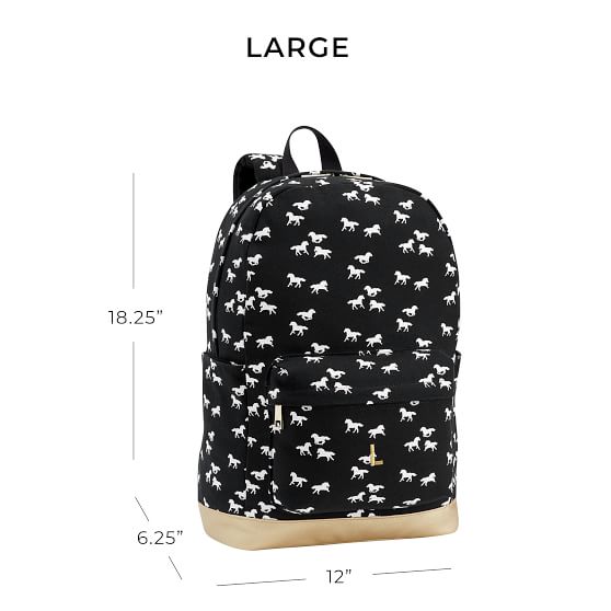 pottery barn horse backpack