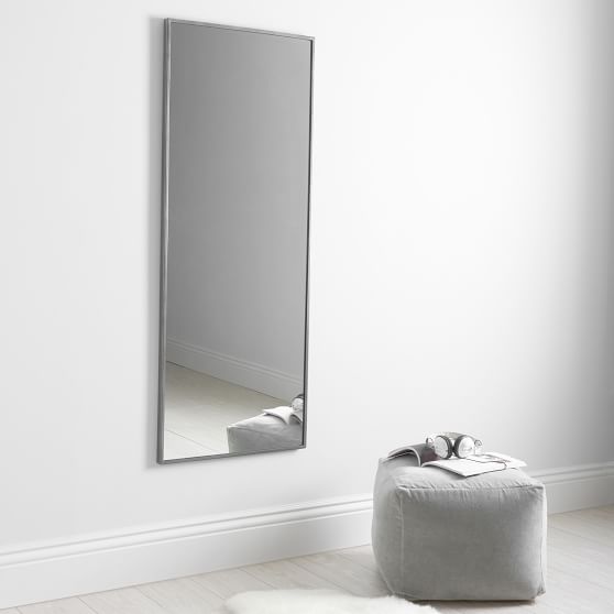 Metal Framed Full Length Mirror Pottery Barn Teen Metal Framed Full Length Mirror, Full Length Mirror Black Metal Frame