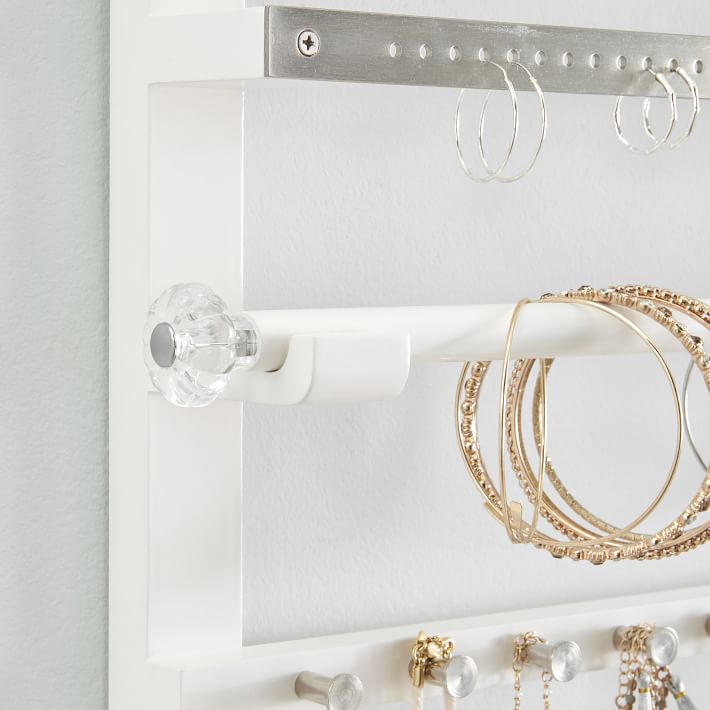 Chloe Wall Jewelry Storage Pottery Barn Teen