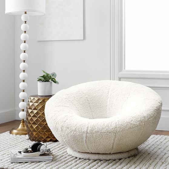 sherpa accent chair