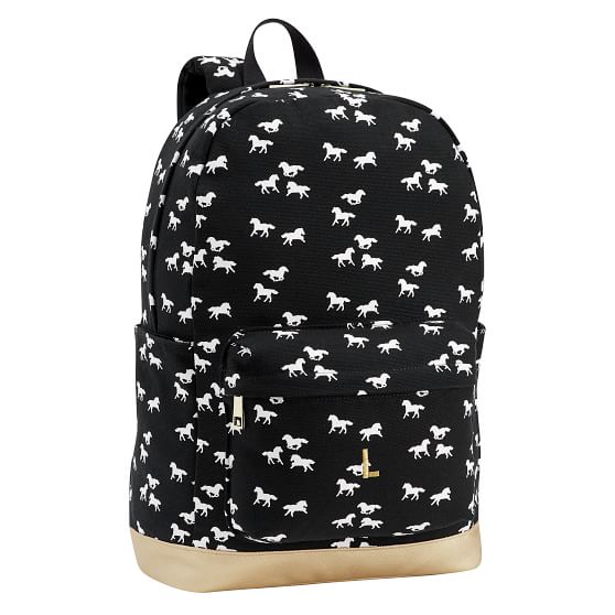 pottery barn horse backpack