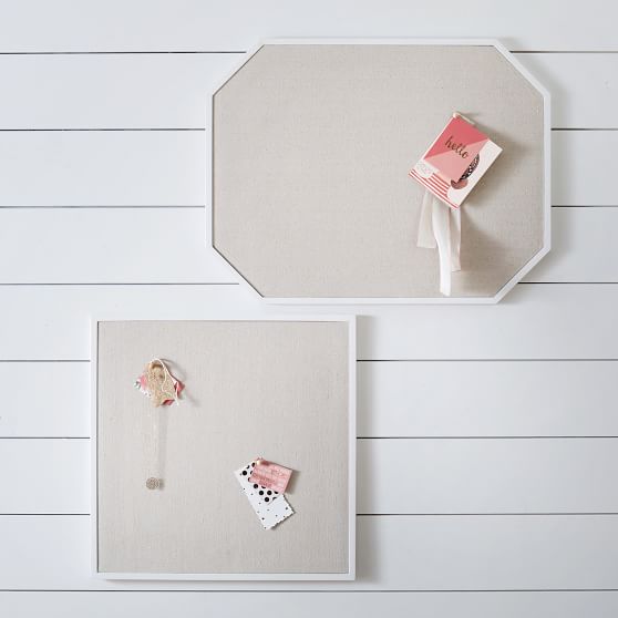 No Nails Framed Pinboard Dorm Organization Pottery Barn Teen