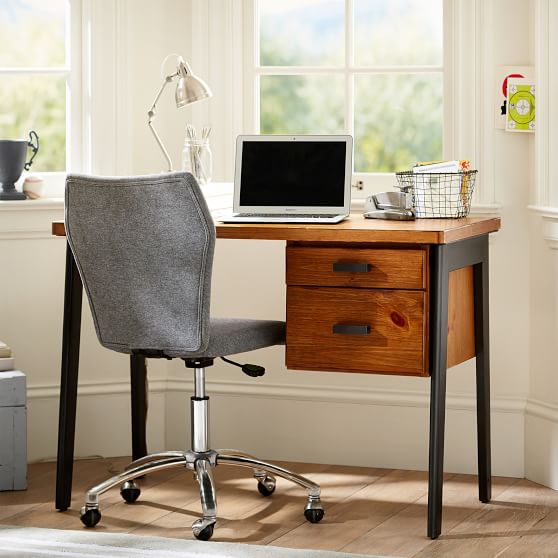 small desk and chair
