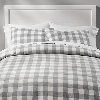 Buffalo Check Organic Girls Duvet Cover Pottery Barn Teen Buffalo Check Organic Girls Duvet Cover, Buffalo Check Bedding And Curtains