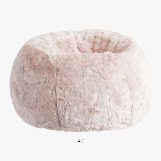 pink bean bag chair