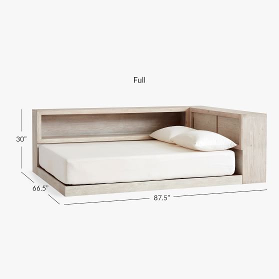 Costa Lounge Platform Bed Teen, Can You Put A Queen Size Mattress On Full Platform Bed