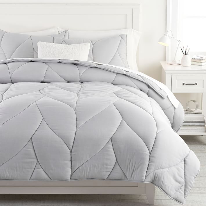 Puffy Comforter And Sham Pottery Barn Teen