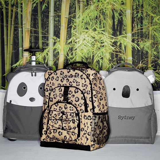 panda rolling backpack