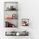 Industrial Metal Floating Shelving | Pottery Barn Teen