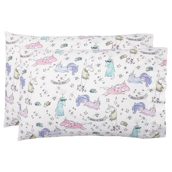 unicorn flannel sheets full