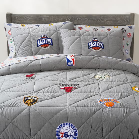 pottery barn nba sheets