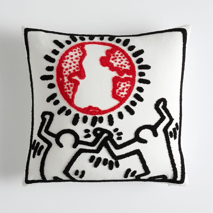 keith haring pillow case