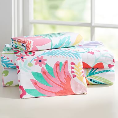 girls floral sheets