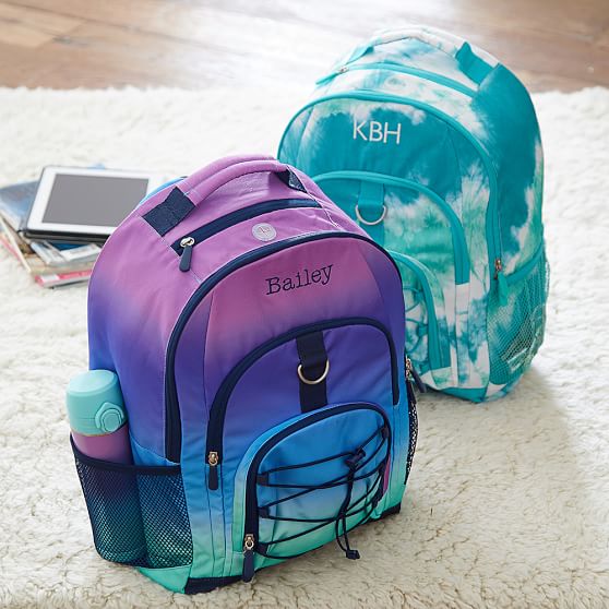 ombre rolling backpack