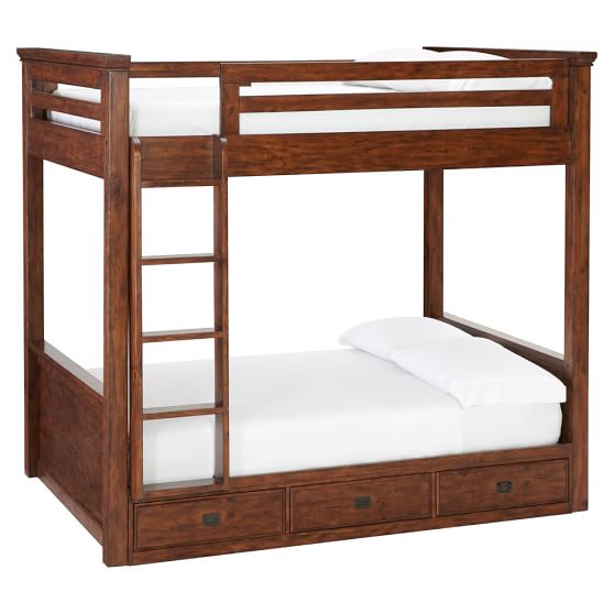 Oxford Teen Bunk Bed Pottery Barn, Pottery Barn Bunk Beds Full Over
